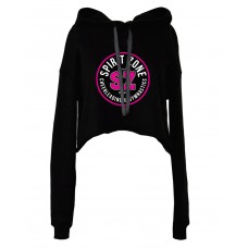 Spirit Zone Cropped Hoodie SOLID (Black)