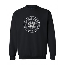 Spirit Zone Crewneck Sweatshirt WHITE (Black)